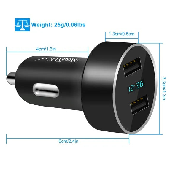 AeroX™ Dual USB Car Charger
