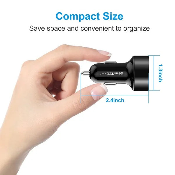 AeroX™ Dual USB Car Charger