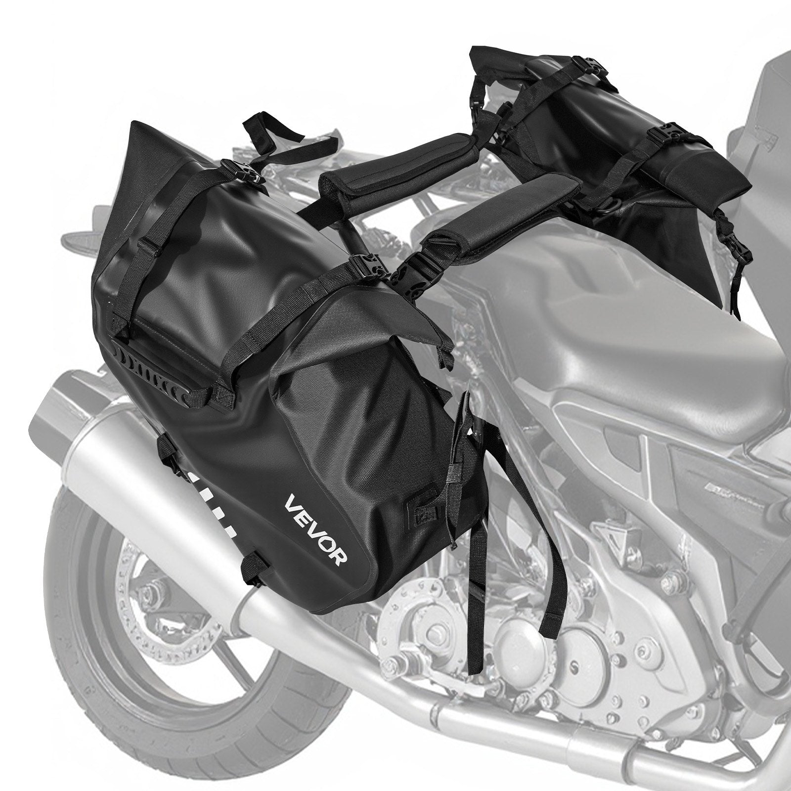 AeroX™ Motorcycle Saddlebags, 28 L